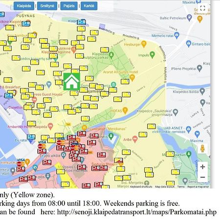 City Center Apartment Klaipėda Eksteriør bilde